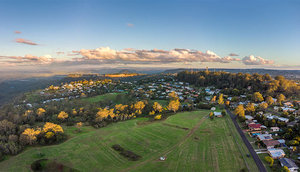 Aerial photo of Toowoomba City